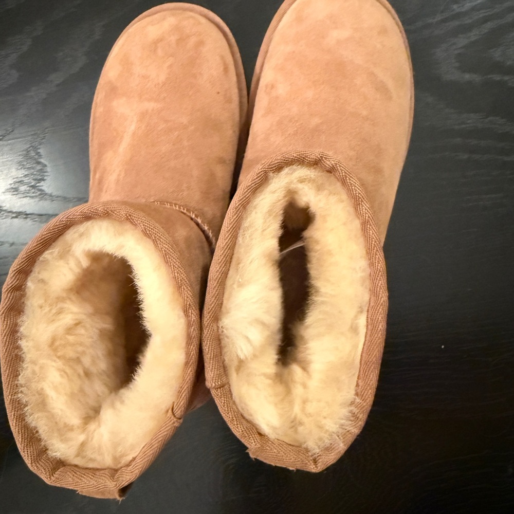 Brand new unworn Ugg booties, tags have been removed